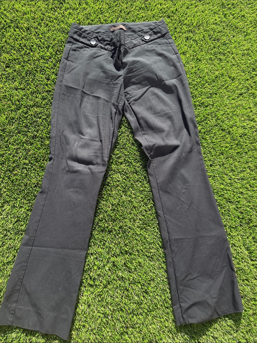 The Limited Black Straight Leg Pants